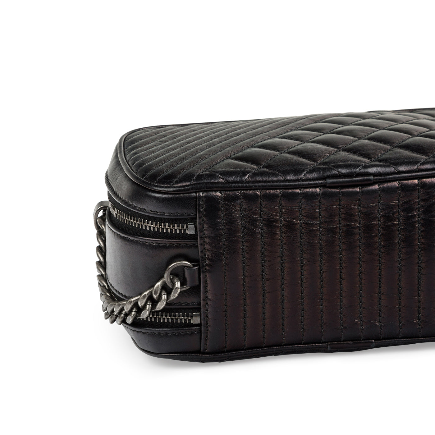 Chanel Boy Bag Lambskin Black Shoulder Bag Style 59