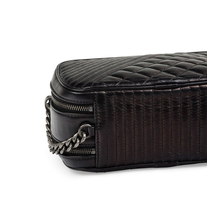 Chanel Boy Bag Lambskin Black Shoulder Bag Style 59