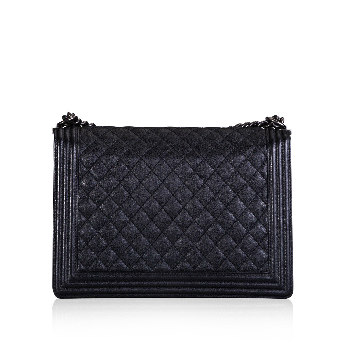 Chanel Boy Bag Quilted Black Shoulder Bag Style 2