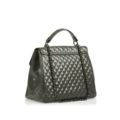 Chanel Mademoiselle Patent Kelly Bag