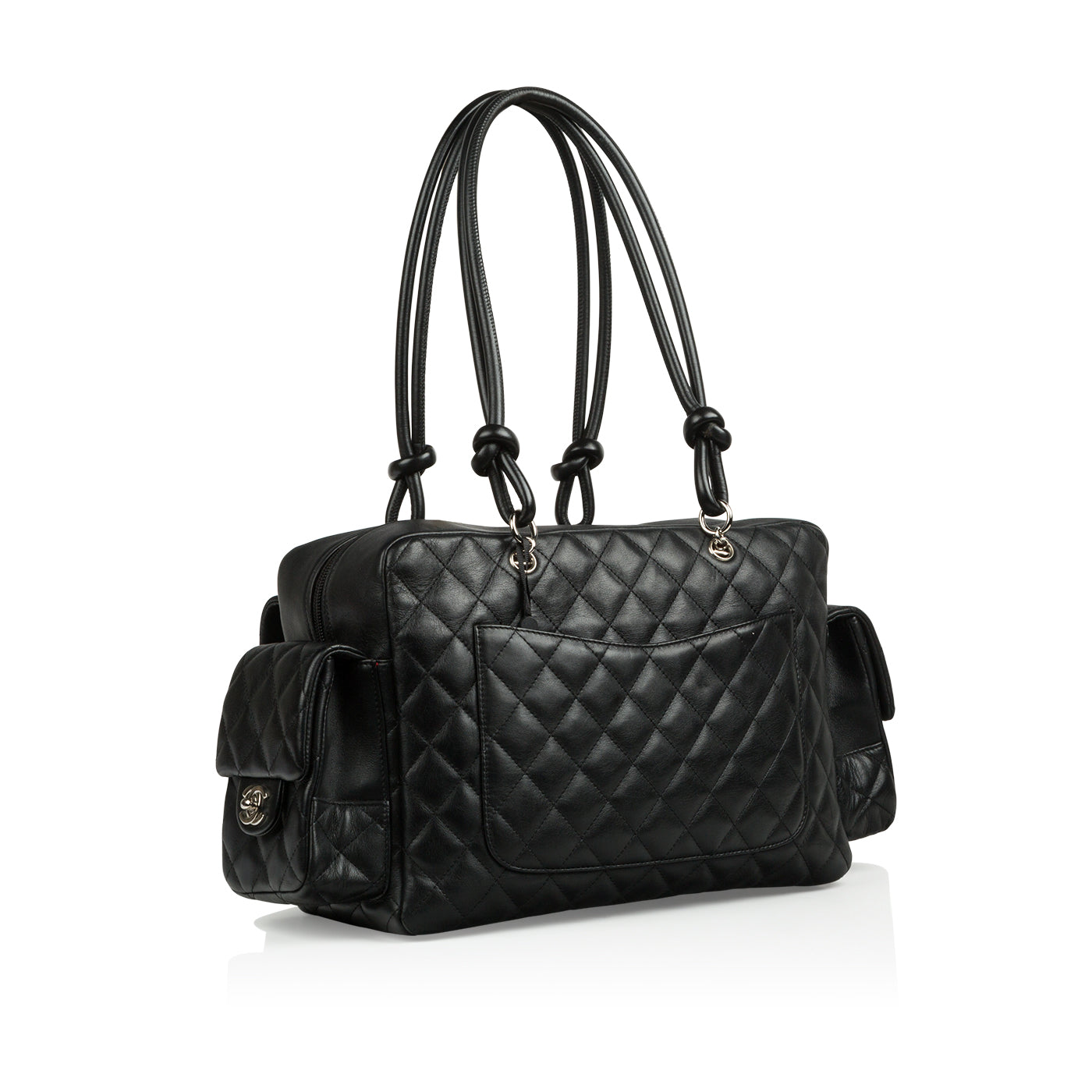 Chanel Cambon Lambskin Black Handbag Style 3