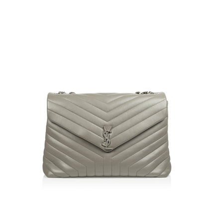 Saint Laurent Monogram Chevron Loulou - Large