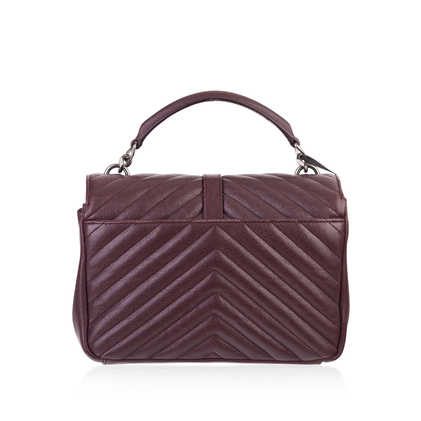 Saint Laurent Luxury Leather Red Handbag Style 34