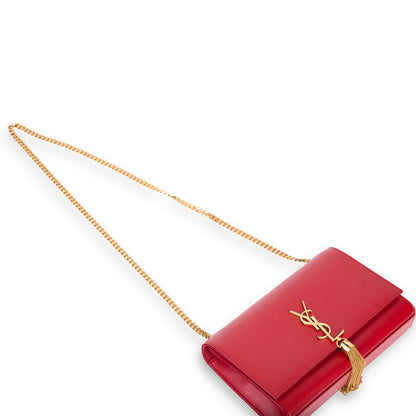 Saint Laurent Kate Red Shoulder Bag Style 23