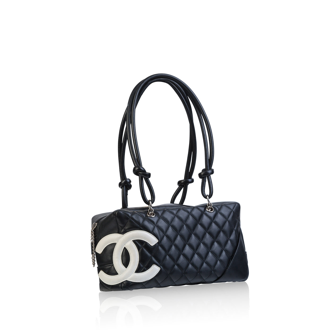 Chanel Cambon Quilted Black Handbag