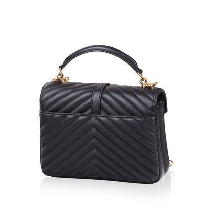 Saint Laurent Luxury Leather Red Handbag Style 33