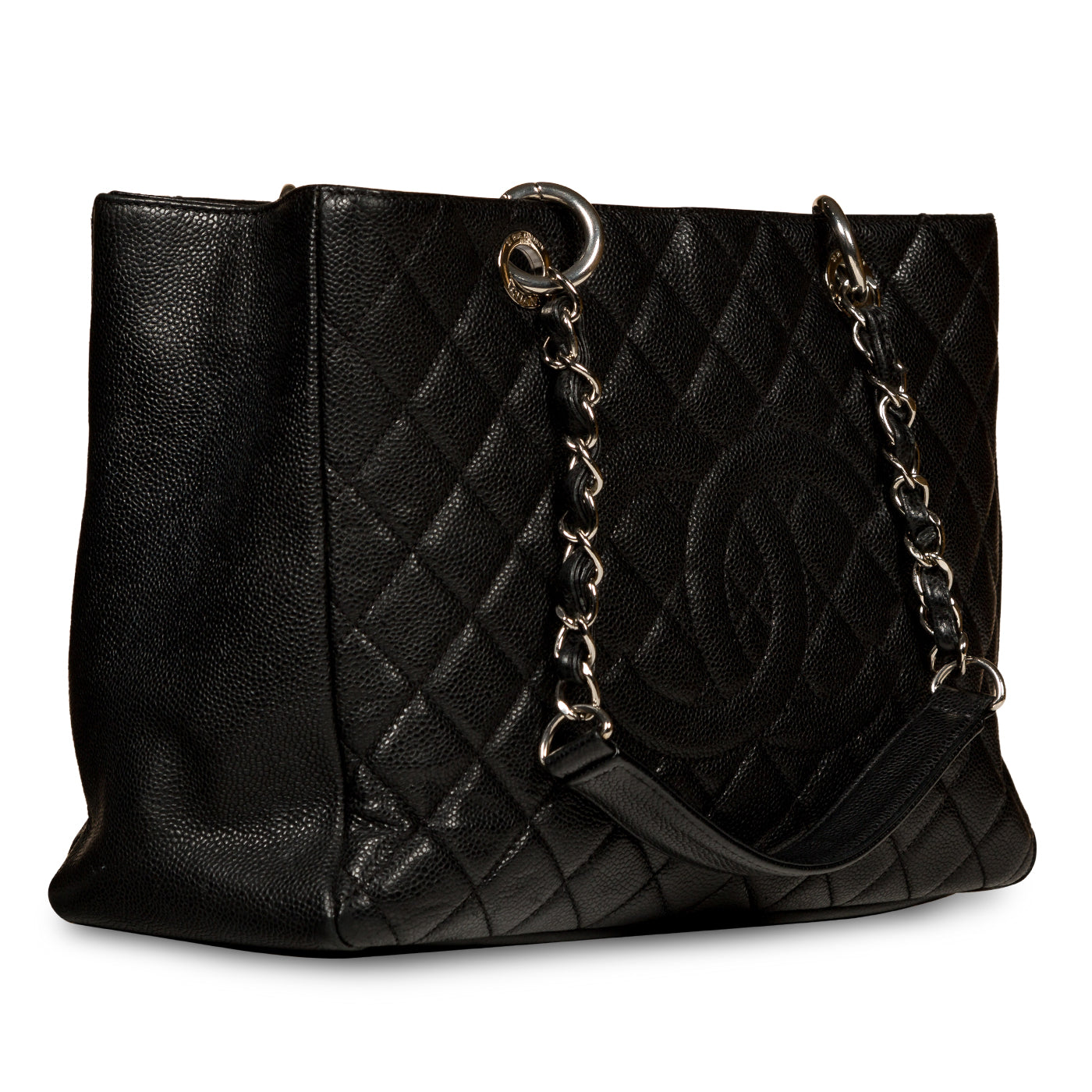Chanel Timeless Caviar Black Tote Bag Style 29