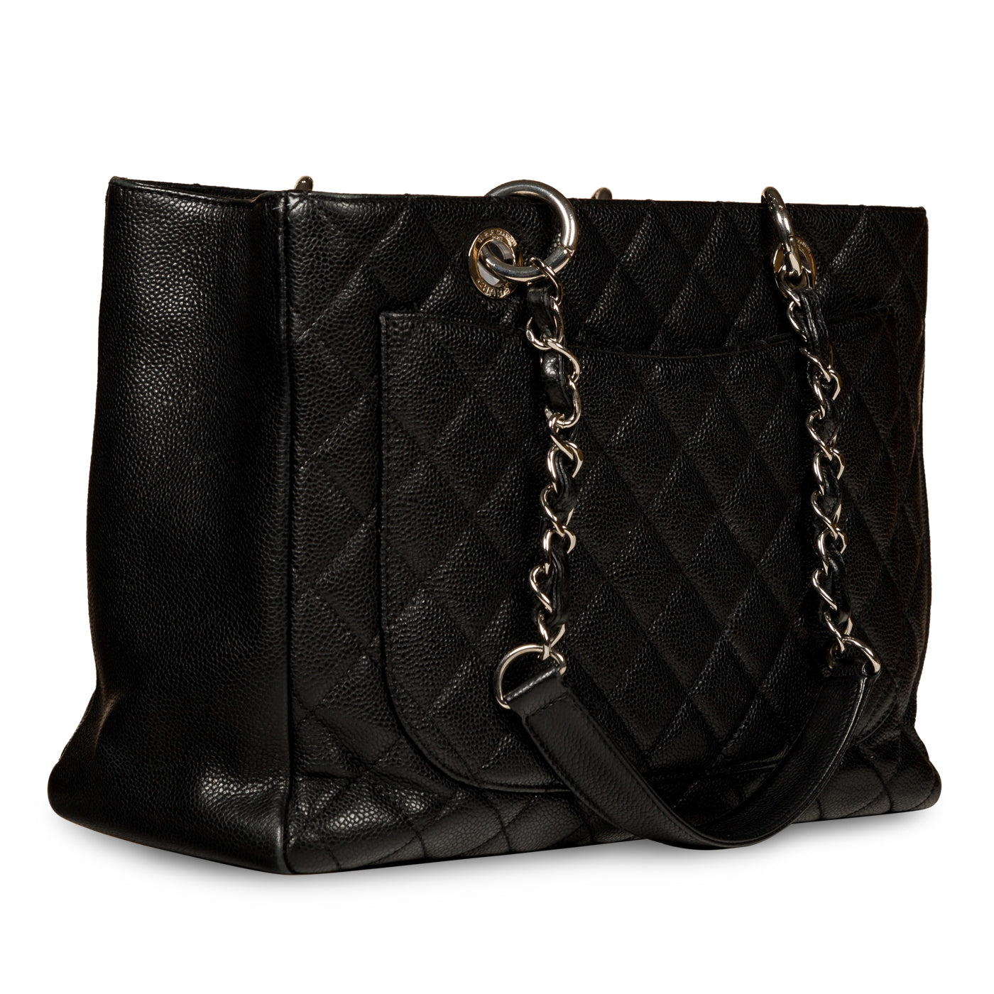 Chanel Timeless Caviar Black Tote Bag Style 29