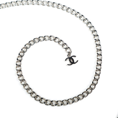 Chanel Luxury Leather Silver Handbag Style 5