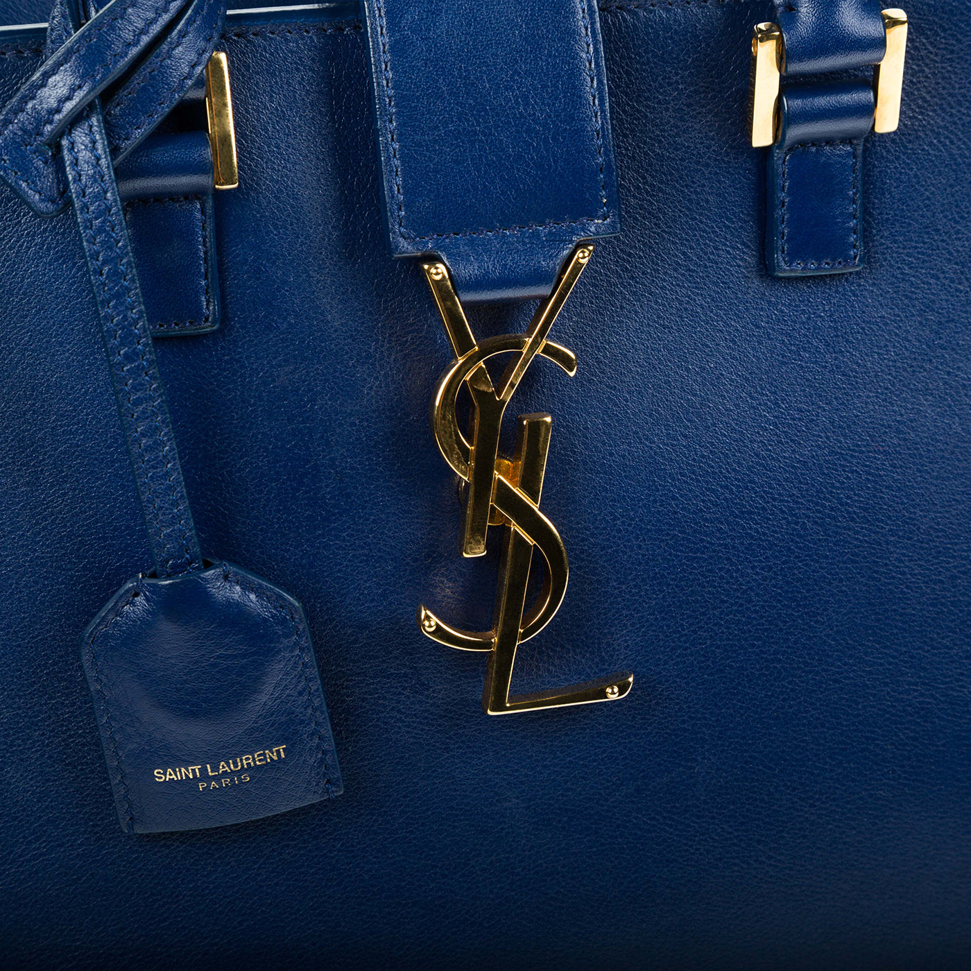 Saint Laurent Luxury Leather Red Tote Bag Style 5