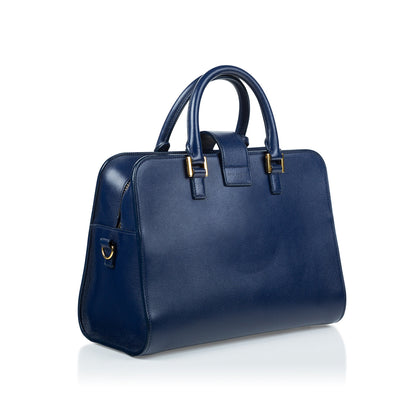Saint Laurent Luxury Leather Red Tote Bag Style 5