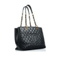 Chanel Shopping Tote Caviar Black Tote Bag Caviar