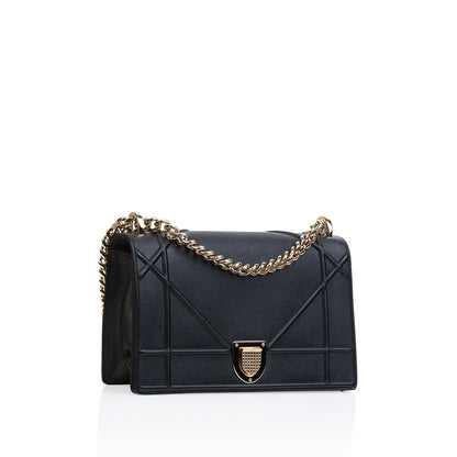 Dior Chain Leather Tote Bag