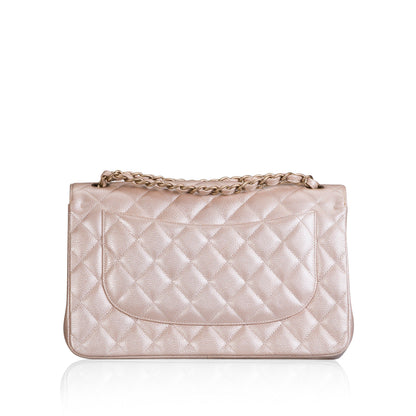 Chanel Classic Flap Caviar Gold Shoulder Bag Style 39