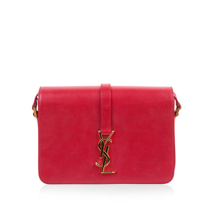 Saint Laurent Luxury Leather Red Handbag Style 17