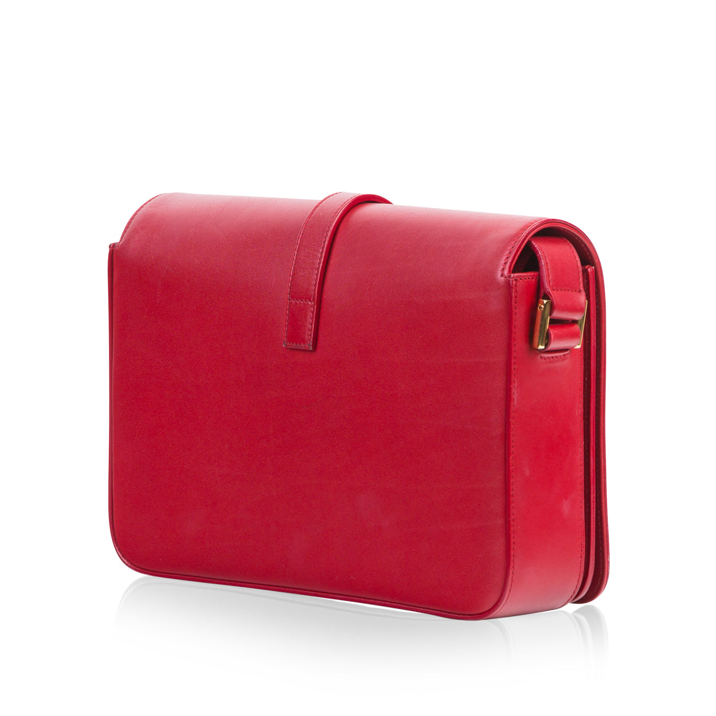 Saint Laurent Luxury Leather Red Handbag Style 17