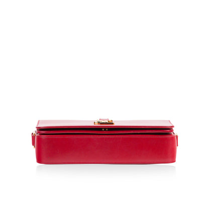 Saint Laurent Luxury Leather Red Handbag Style 17