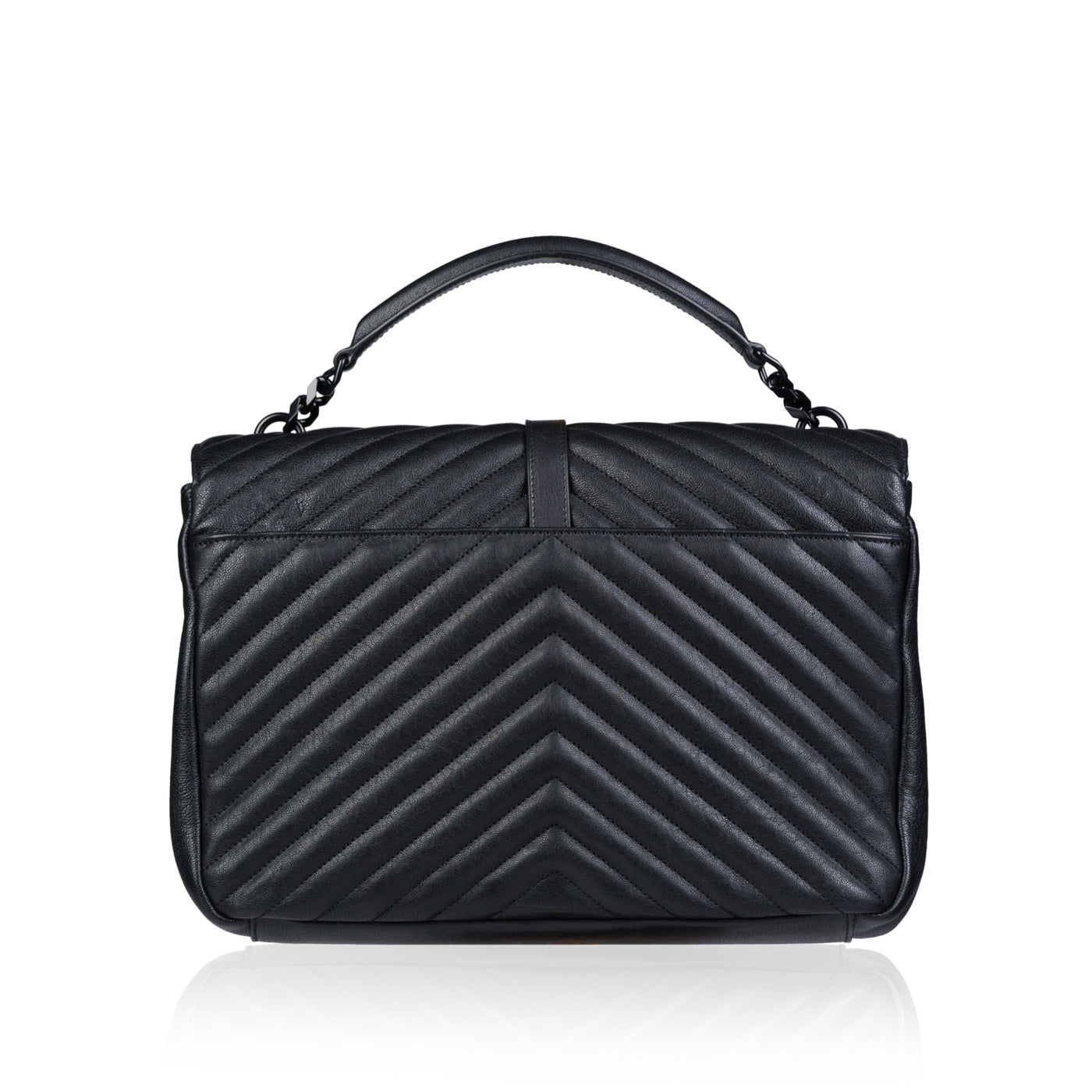 Saint Laurent Luxury Leather Red Handbag Style 35