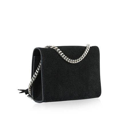 Saint Laurent Suede Fringe Bag