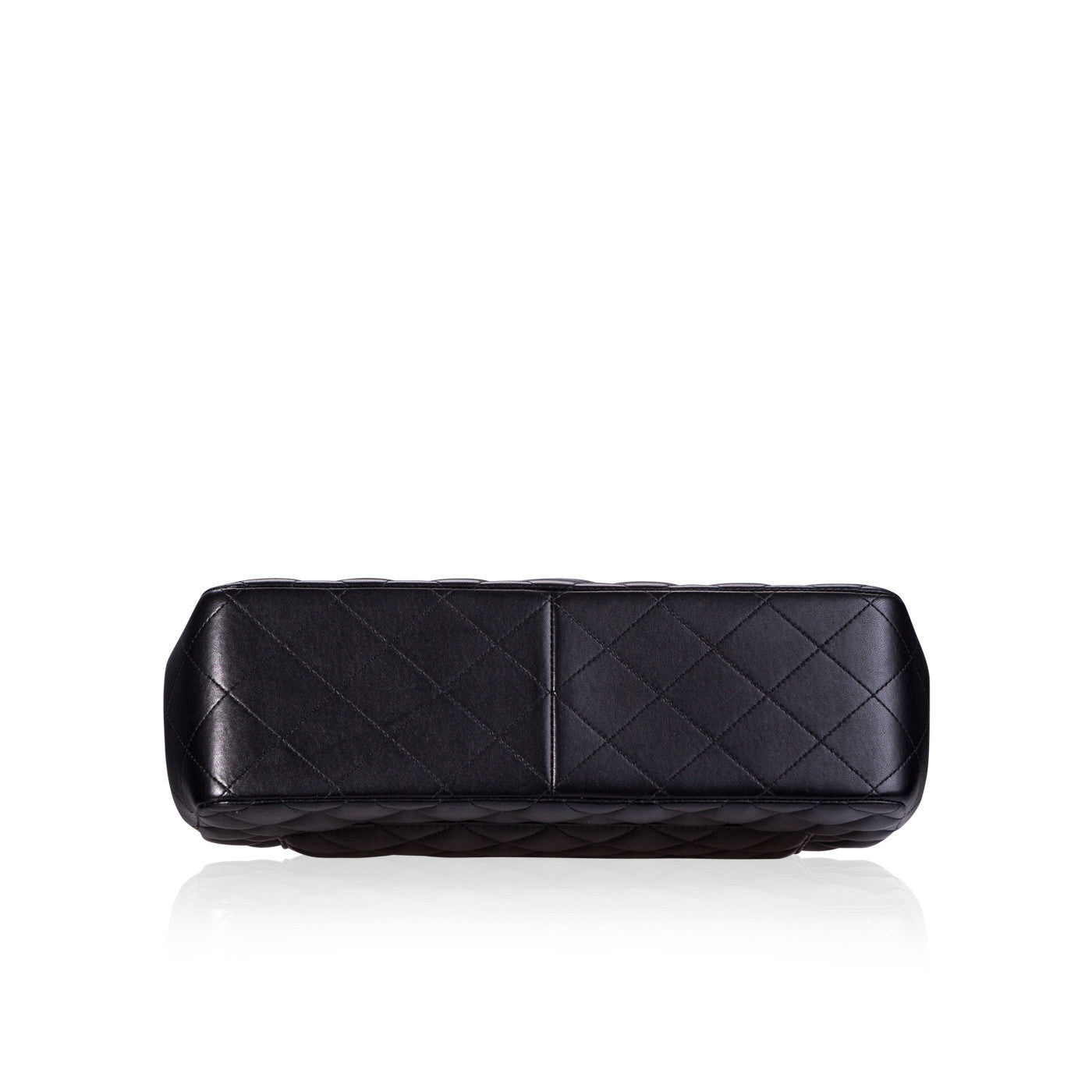 Chanel Classic Flap Lambskin Black Shoulder Bag Style 277