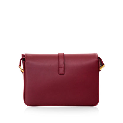 Saint Laurent Luxury Leather Red Handbag Style 18