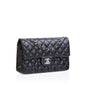 Chanel Classic Flap Lambskin Black Shoulder Bag Style 272