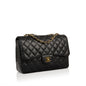 Chanel Classic Flap Caviar Black Shoulder Bag Style 65