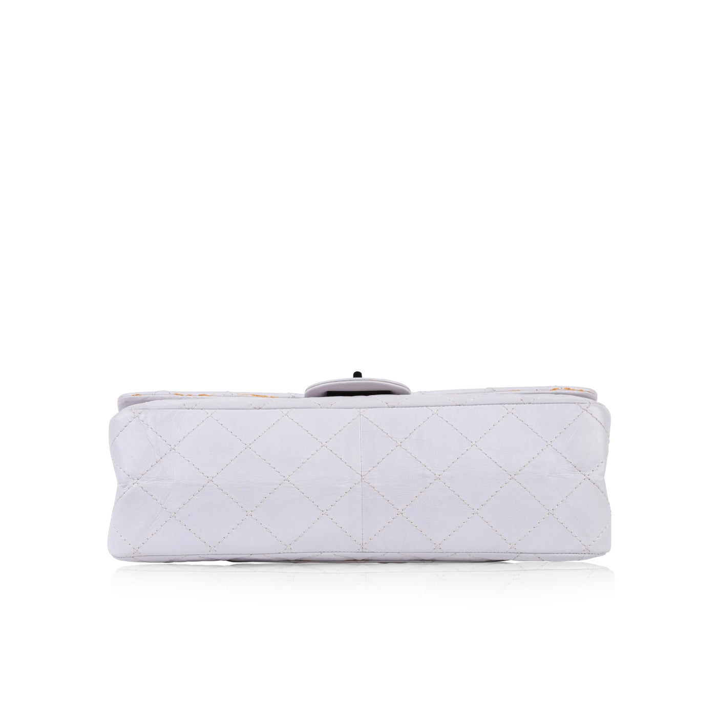 Chanel Classic Flap Lambskin White Shoulder Bag