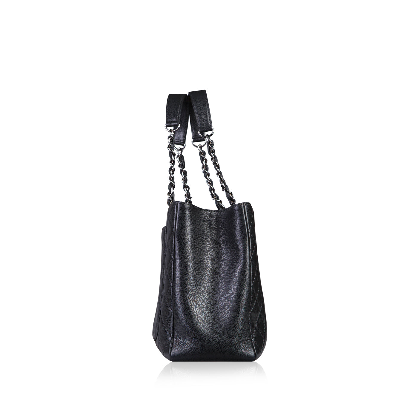 Chanel Timeless Caviar Black Tote Bag Style 43