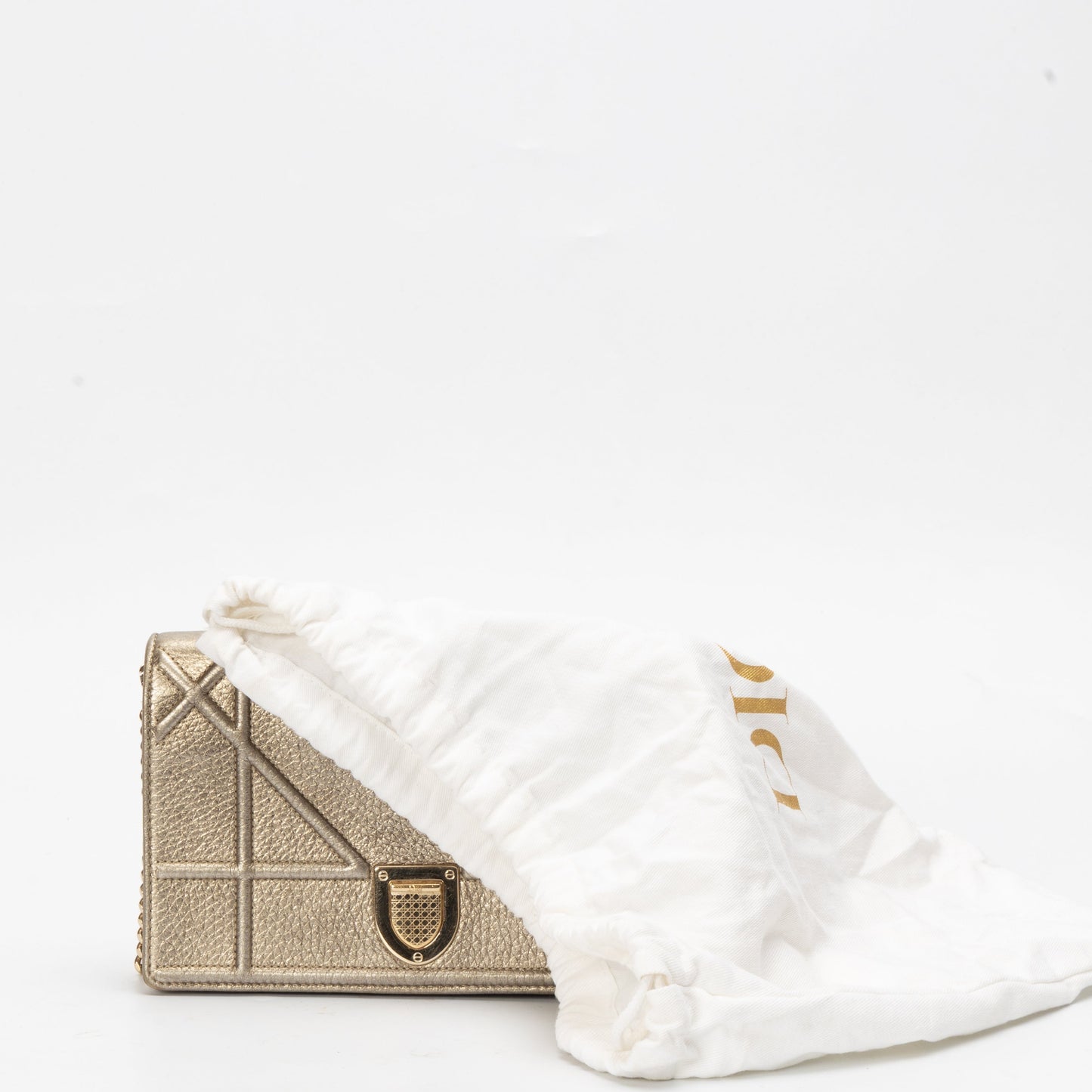 Dior Chain Leather Crossbody Bag
