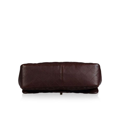 Chanel Lambskin Brown Shoulder Bag