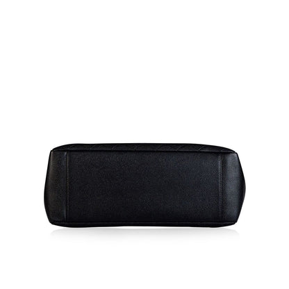 Chanel Classic Flap Caviar Black Tote Bag Caviar