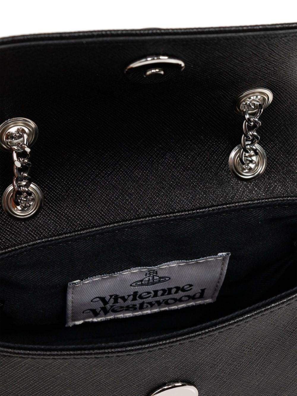 Vivienne Westwood Women Orb-Plaque Leather Crossbody Purse
