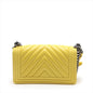 Chanel Boy Silver Chain Shoulder Bag Style