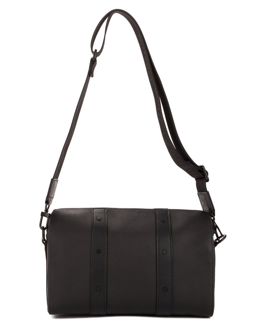 Louis Vuitton Black Black Aerogram Grained Calf Leather City keepall crossbody