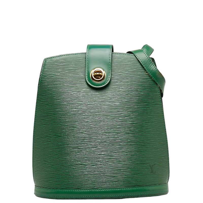 Louis Vuitton  Clooney houlder Bag M52254 Borneo Green Leather Lady Louis Vuitton
