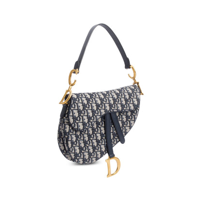 Christian Dior Oblique Medium Saddle Bag