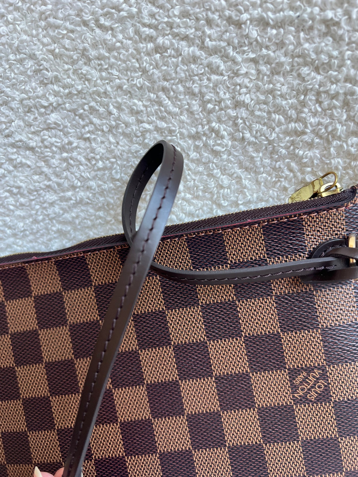 Louis Vuitton Pouch (from Neverfull) in Damier Ebene
