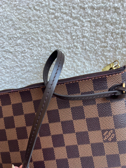 Louis Vuitton Pouch (from Neverfull) in Damier Ebene