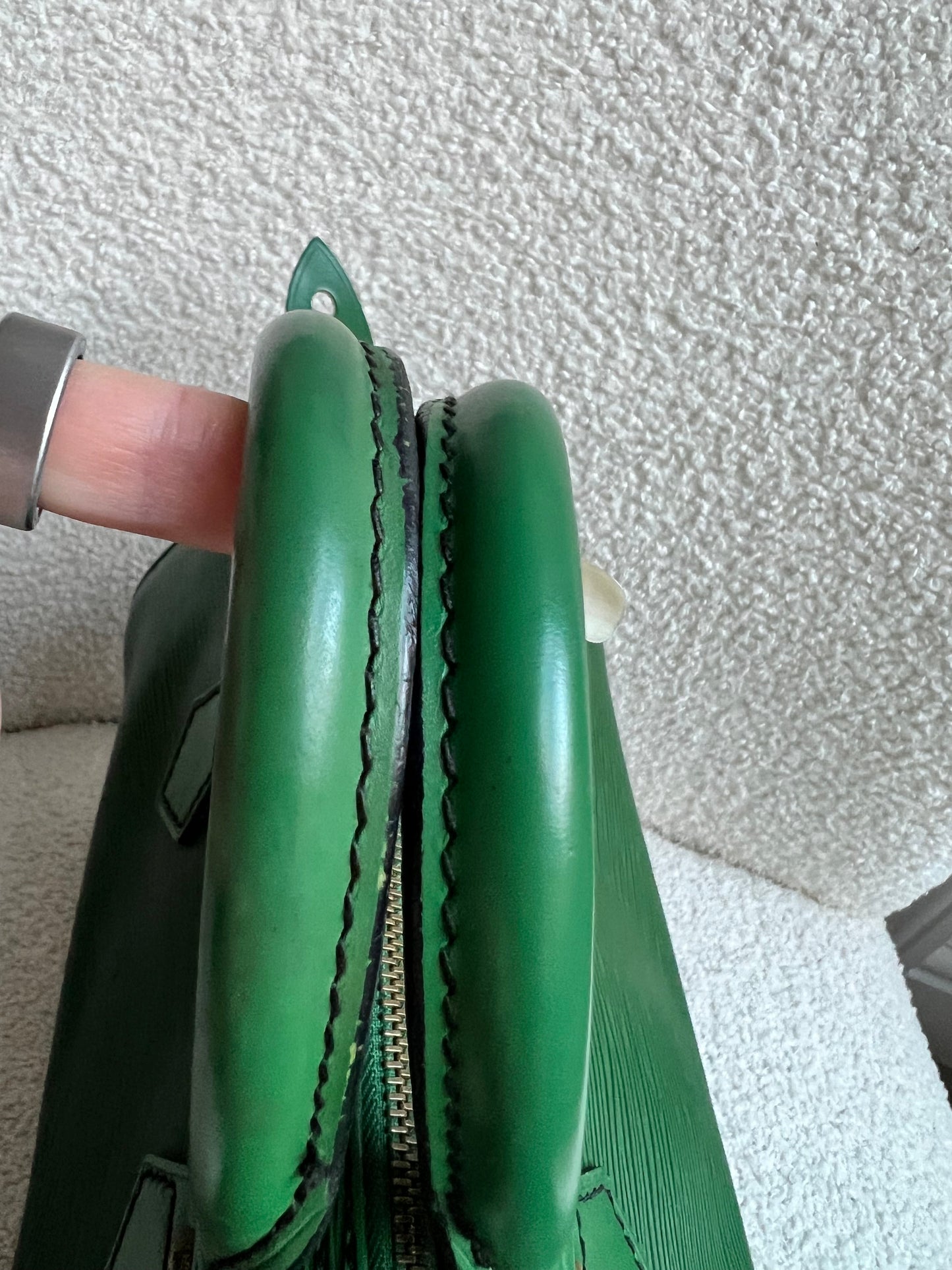 Louis Vuitton Speedy 30 Green Epi