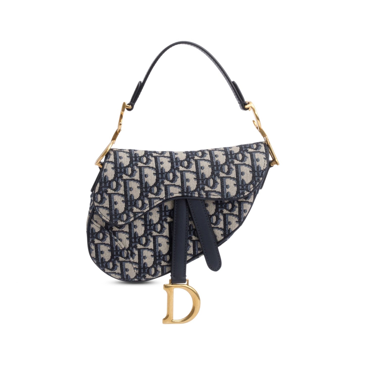 Christian Dior Oblique Mini Saddle Bag