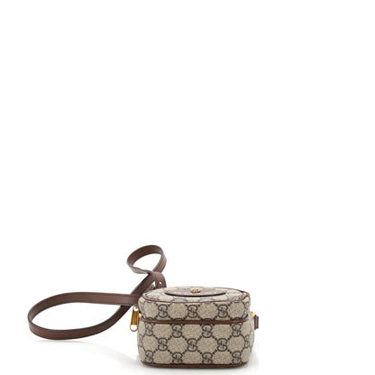 Neo Vintage Top Handle Crossbody Bag GG Coated Canvas Mini