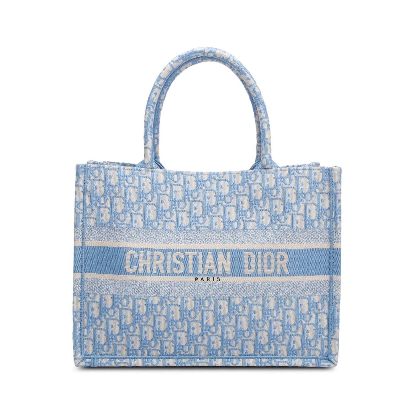 Christian Dior 2021 Blue Oblique Medium Book Tote