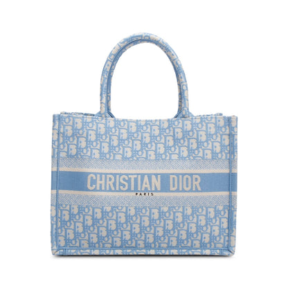 Christian Dior 2021 Blue Oblique Medium Book Tote