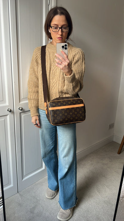 Lous Vuitton Reporter Monogram