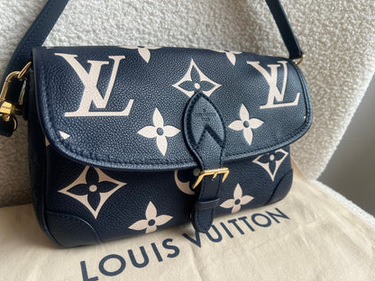 Louis Vuitton Diane Satchel Bicolour Empreinte (RRP £2,170)