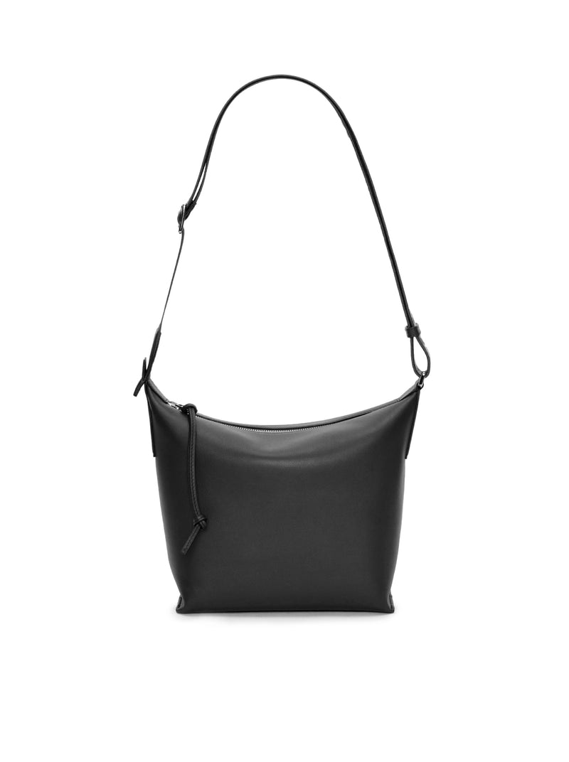Loewe Women Small Cubi Crossbody Bag In Smooth And Jacquard Calfskin