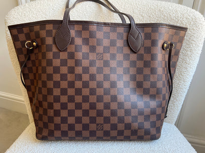 Louis Vuitton Neverfull MM Damier Ebene Cherry Interior (RRP £1,430)