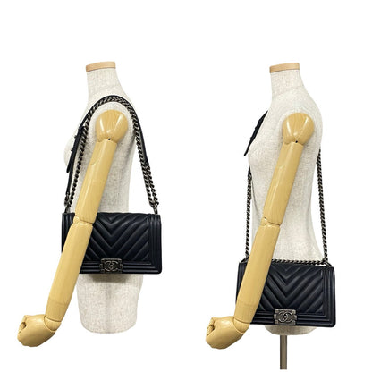 Chanel Boy Leather Shoulder Bag Style 8