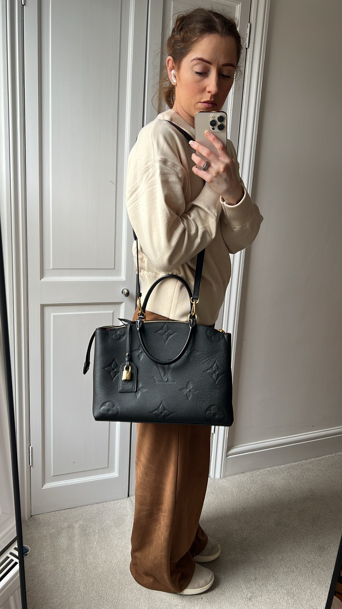 Louis Vuitton Petit Palais Black Empreinte (RRP £2,350)